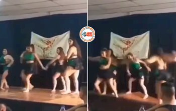 Girls Dance Viral News: लड़कियों ने दिखाया ऐसा डांस, लूट ली महफ़िल, तभी टूट गया स्टेज, फिर जो हुआ...- देखें विडियो...