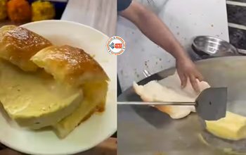 Kulfi Pav Viral Video: मार्केट में आ गया कुल्फी पाव, दुकानदार ने भाजी को हटाकर पाव में भर दिया कुल्फी, नज़ारा देख लोगों का घूम गया दिमाग- देखें विडियो...
