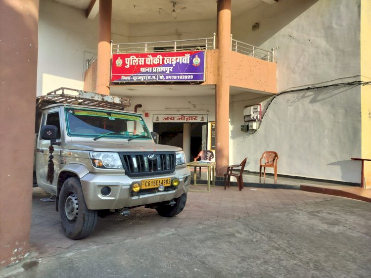 चोरी का 3 टन कोयला सहित 1 पकड़ाया, चौकी खड़गवां पुलिस की कार्यवाही...