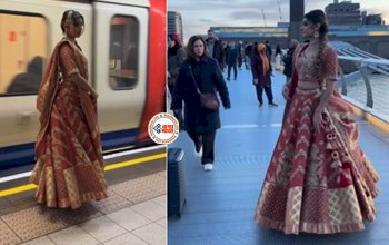 Bride's Viral News: दुल्हन बनकर लंदन में घुमने लगी लड़की, नज़ारा ऐसा कि देखते रह गये लोग, देखें विडियो...