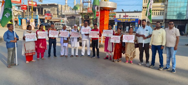 मोदी सरकार की काले धन को सफेद करने वाली चुनावी बान्ड स्कीम की दुकान पर सुप्रीम कोर्ट ने जड़ा ताला - जावेद खान