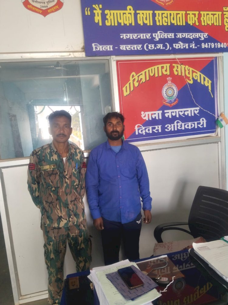 CG - एन.एम.डी.सी. में धोखाधडी पूर्वक संयत्र से  एक ही नंबर को 02  ट्रक में लगाकर   पिग आयरन ओव्हर लोड मामले में संलिप्त आरोपी ड्राइवर गिरफ्तार...
