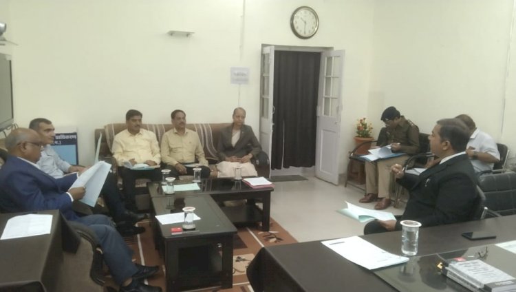 CG:अंडर ट्रायल रिव्यू कमेटी एवं आगामी नेशनल लोक अदालत विषय पर बैठक कर चर्चा की गई*