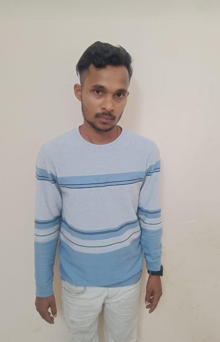 हुक्का सामग्री के साथ उड़िसा का एक आरोपी गिरफ्तार रायपुर जाने के लिए कर रहा था बस का इंतजार पहुचा जेल
