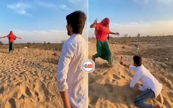 Premi Premika Viral News: प्रेमी को देखते ही ओवरएक्साईटेड हो गई प्रेमिका, लेकिन फिर जो हुआ, नज़ारा देख खूब हसेंगे आप, देखे विडियो...
