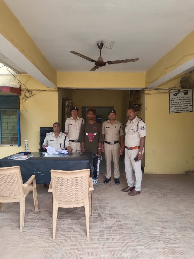 CG - धरमपुरा जगदलपुर में लोगो को चाकू दिखाकर डराया धमकाया जा रहा था, 1 घंटे के भीतर आरोपी पुलिस के गिरफ्त में...