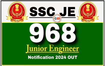 SSC JE Registration 2024: जूनियर इंजीनियर के 968 पदों पर निकली बम्पर वैकेंसी, मिलेगी मोटी सैलरी, फटाफट कर लें आवेदन....