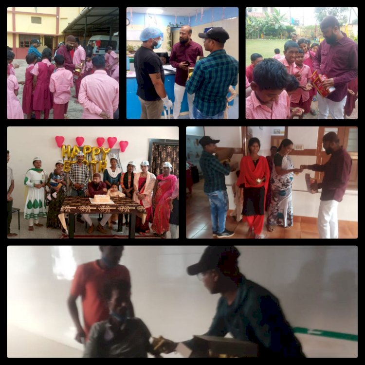 दिव्यांगजन स्कूल एवम डिमरापाल अस्पताल के बच्चो के वार्ड में जन्मदिन मनाने पहुंचे लोकसभा अध्यक्ष समीर खान , कार्यकर्ताओं के साथ भी मनाया जन्मदिन एवं केजरीवाल की रिहाई के लिए प्रार्थना किये...