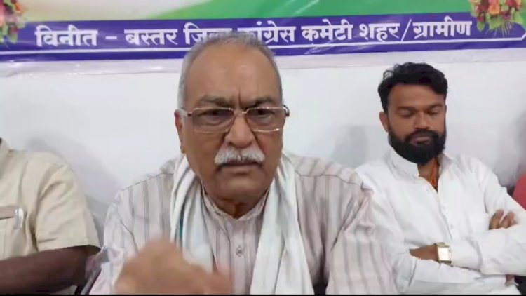 CG - डबल इंजन की अपनी सरकार पर नहीं चंद्राकर को भरोसा : उमाशंकर शुक्ला