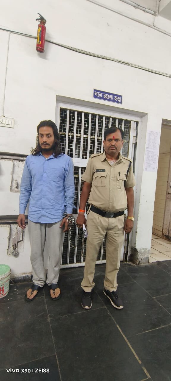 RAIPUR CRIME NEWS : गांजा के साथ आरोपी गिरफ्तार