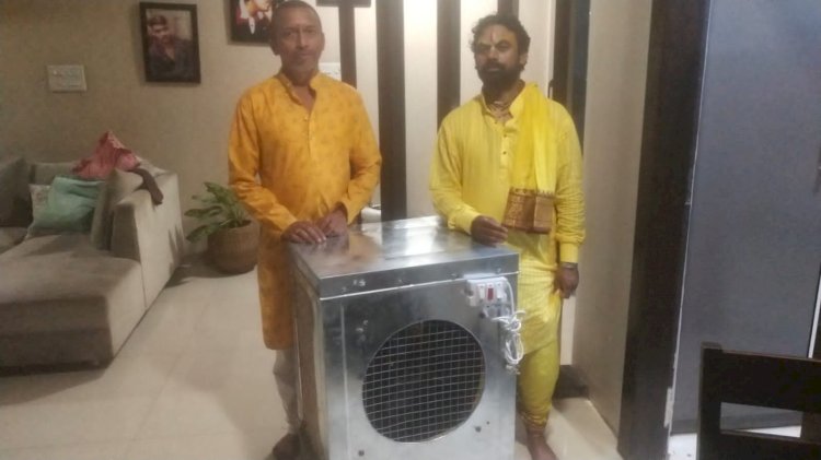 CG - अनुप्रभा फाउंडेशन की पहल : कूलर किया दान...