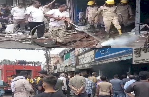 CG ब्रेकिंग : इलेक्ट्रिक स्कूटर में लगी भीषण आग,लाखों का सामान जलकर खाक, फायर ब्रिगेड की टीम ने कड़ी मशक्कत के बाद पाया काबू , इस वजह से लगी आग…