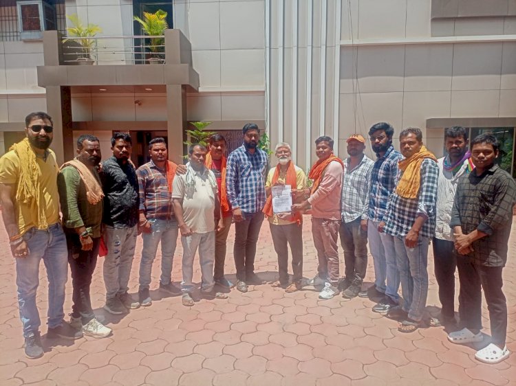 हिन्दू आस्था को ठेस पहुँचाने व गुमराह कर साधु के भेस मे ईसाई धर्म का प्रचार करने हेतु एफ. आई. आर. दर्ज करवाने सक्षम ने जिला पुलिस अधीक्षक को सौपा ज्ञापन : अविनाश सिंह गौतम, संयोजक सक्षम