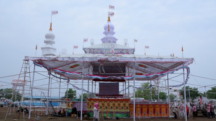 बाबा जयगुरुदेव आश्रम, उज्जैन पर 12वें वार्षिक जीव जीवन रक्षक भंडारे की तैयारी जोरों पर...