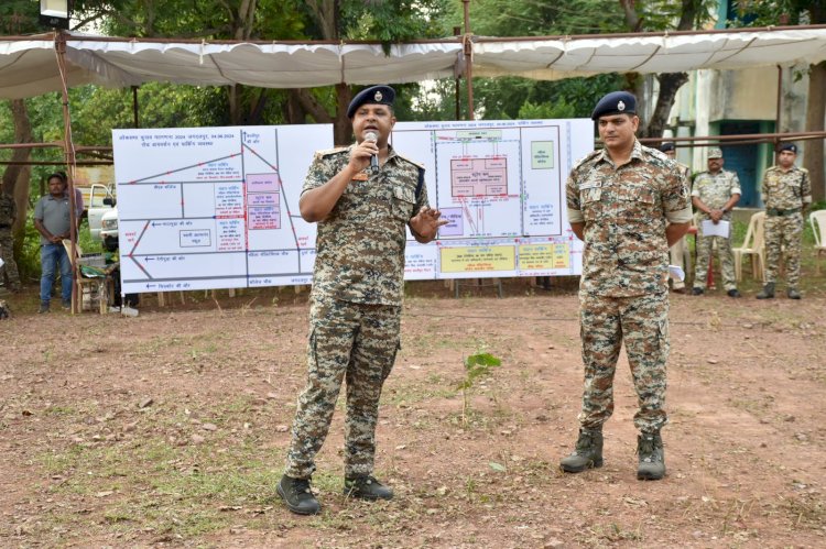 CG - लोकसभा चुनाव के मतगणना पर बस्तर पुलिस सजग, लोकसभा चुनाव मतगणना के दौरान सुचारू सुगम व्यवस्था हेतु पुलिस बल तैनात...