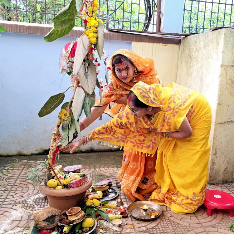 CG - वट सावित्री व्रत पूजा संप्पन, वट वृक्ष की पूजा का है धार्मिक महत्त्व, ममता सिंह राणा ने कहा कि वट सावित्री व्रत रखने से परिवार के लोगों को सौभाग्य का आशीर्वाद मिलता है और वैवाहिक जीवन में खुशियां आती है...