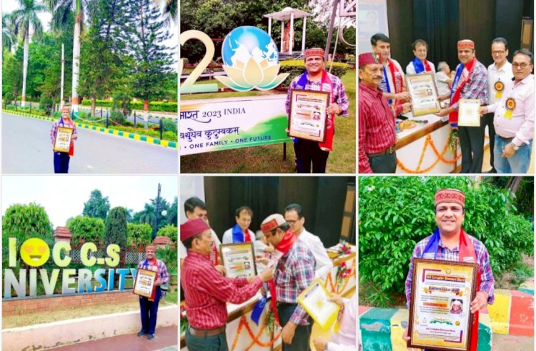 ईमानदारी कर्तव्यनिष्ठा समाजसेवी राष्ट्रहित में किये जा रहे कार्यो के लिए विपुल जैन को किया गया राष्ट्रीय गौरव अवार्ड 2024 से पुरस्कृत जानें क्या कहते हैं अचीवमेंट पर विपुल पढ़े पूरी ख़बर