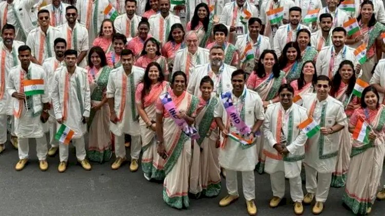 सीन नदी में परेड के साथ ओलिंपिक की शुरुआत आज से 205 देशों के खिलाड़ी ले रहें हिस्सा भारतीय प्रधानमंत्री मोदी ने खिलाड़ियों को दी शुभकामनाएं पढ़े पूरी ख़बर
