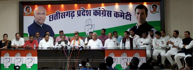 CG - हमने बता दिया कि छत्तीसगढ़ में जनता के हक की रक्षा के लिये कांग्रेस एक मजबूत विपक्ष के रूप में है - दीपक बैज
