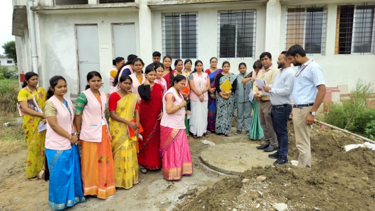 सांदीपनी विद्यालय में रेन वाटर हार्वेस्टिंग पर आयोजित हुई कार्यशाला भू जल की लगातार डाउन होती लेवल को कैसे कर सकते हैं दूर जानें पढ़े पूरी ख़बर