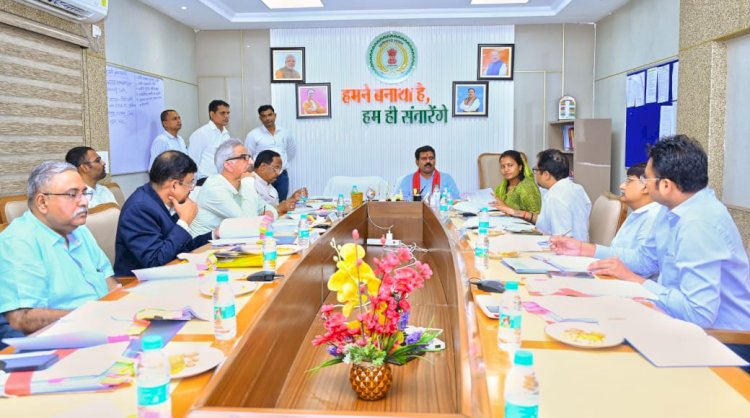 उपमुख्यमंत्री विजय शर्मा की अध्यक्षता में विशुद्ध रूप से राजनीतिक आंदोलनों से सम्बंधित दर्ज प्रकरणों पर मंत्रिपरिषद की उपसमिति की बैठक सम्पन्न।
