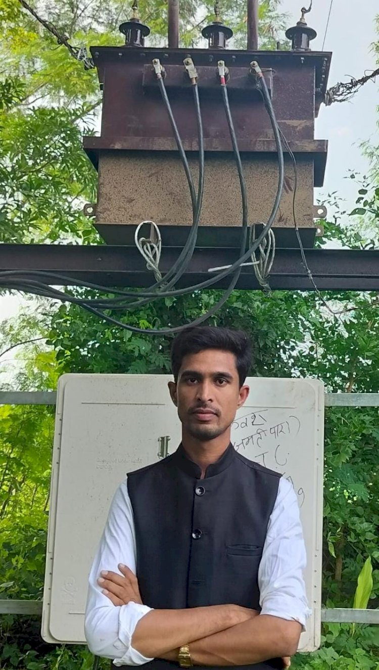 समाजसेवी जाहिद अंसारी के अथक प्रयास से लगा केवरा जमतीपारा में नवीन ट्रांसफार्मर...12 दिनों से बिजली के लिए जूझ रहे थे गांव के ग्रामीण..