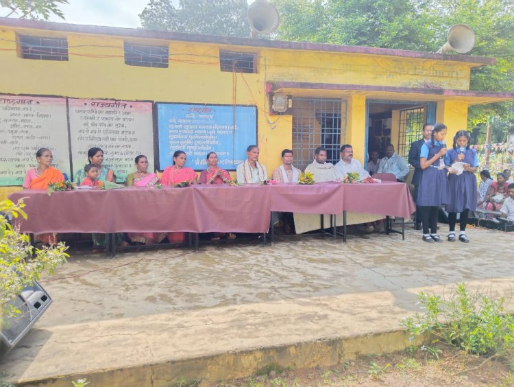 CG - शासकीय पुर्व प्राथमिक माध्यमिक शाला डिहीपारा में हर्षोल्लास के साथ मनाया गया स्वतंत्रता दिवस...