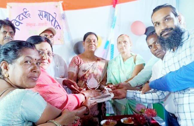 CG - जनपद माध्यमिक शाला माकड़ी में विदाई समारोह का हुआ आयोजन...
