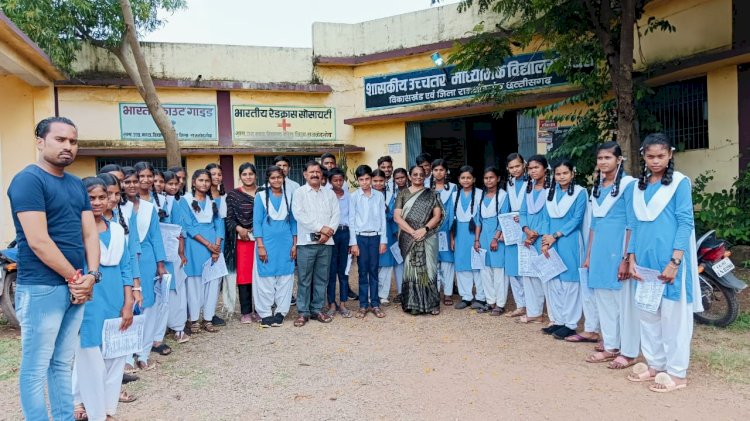 CG - शासकीय उच्चतर माध्यमिक विद्यालय बघेरा में आयोजित हुआ रक्तदान जागरूकता समान्य ज्ञान परीक्षा...