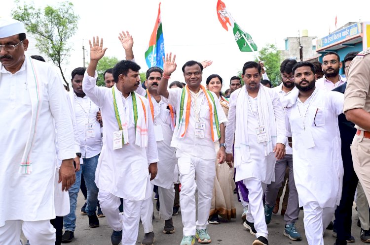 CG - गिरौदपुरी से कांग्रेस की छत्तीसगढ़ न्याय यात्रा शुरू : प्रदेश अध्यक्ष दीपक बैज चलेंगे 6 दिन 130 किमी...