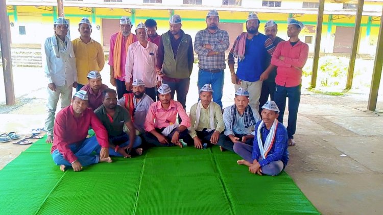 आम आदमी पार्टी के जगदलपुर बस्तर जिले के कार्यकर्ताओं का संयुक्त बैठक हुई...