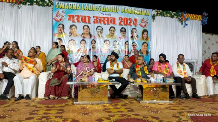 पंडरिया की धरा पर स्वर्णा ग्रुप का गरबा कार्यक्रम अत्यंत अनुशासित और ऐतिहासिक - डॉ. धर्मजीत सिंह