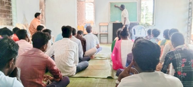 CG - ग्राम बालेंगा में एक दिवसीय कार्यशाला का हुआ आयोजन...
