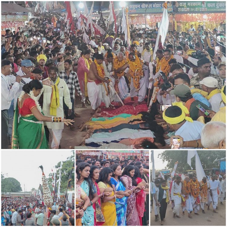 CG- आस्था या अंधविश्वास: संतान प्राप्ति के लिए अनूठी परंपरा, महिलाओं को लिटाकर उनके ऊपर चलते हैं बैगा...