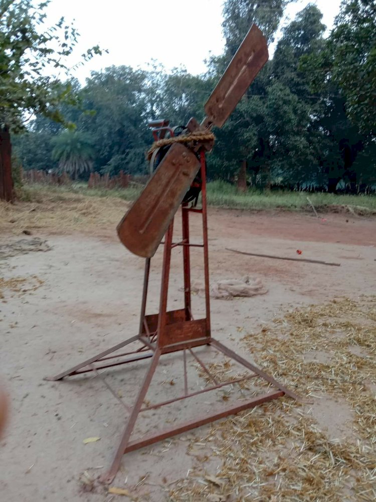 CG - कभी किया करते थे किसान बेलन से धान मिंजाई, बेलन से धान मिंजाई और वो पुरानी यादें...