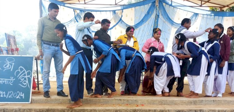 CG - शासकीय उच्चतर माध्यमिक विद्यालय हरवेल में बाल दिवस सह बाल मेला का हुआ आयोजन...