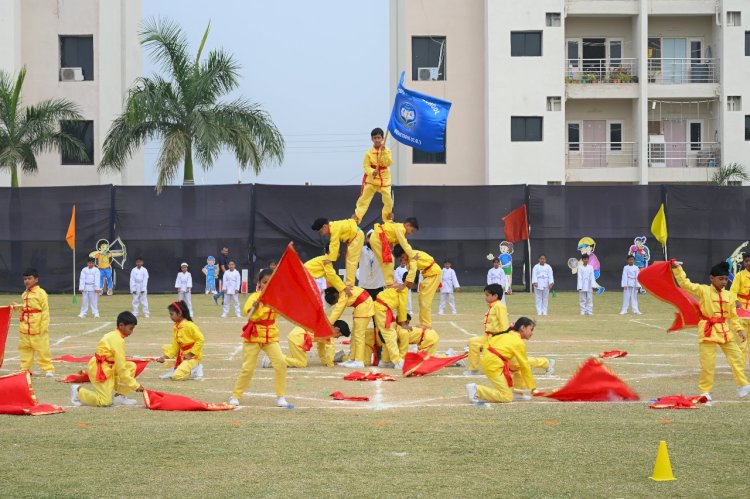 ‘‘विकसित भारत” की ओर एक कदम: एकेडमिक वर्ल्ड स्कूल बेमेतरा में 9वें किड-फिट डे का भव्य आयोजन... डायरेक्टर व विधायक भावना बोहरा रही उपस्थित