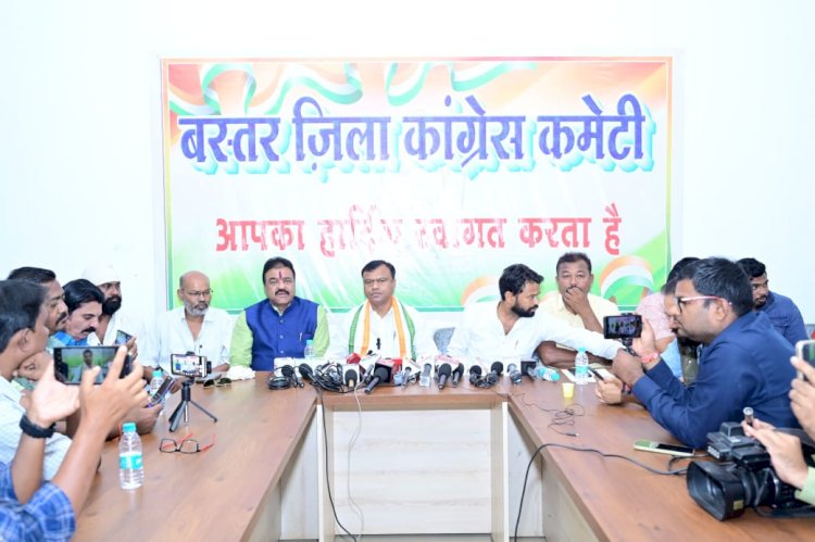 CG - भाजपा के 1 साल में छत्तीसगढ़ बदहाल हो गया - दीपक बैज